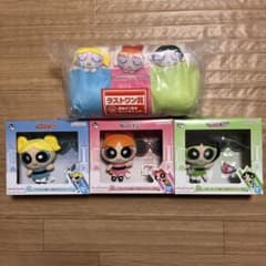 パワーパフガールズ　くじ　B C D賞　マスコット　ラストワン　ティッシュケース パワーパフガールズ くじ B C D賞 マスコット ラストワン ティッシュ