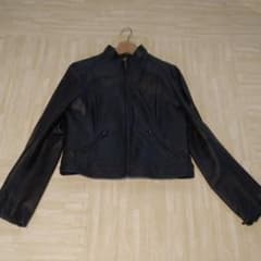 大きいサイズ iCB ラムレザー ジャケット 44 ライダースのサムネイル