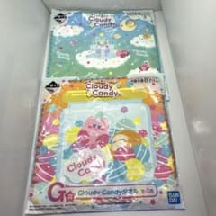 별의 커비 Cloudy Candy 이치 반 쿠지 G상 타월 2종 세트