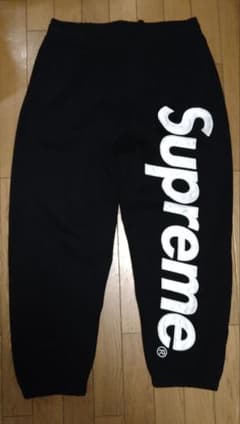 Supreme 22FW サテン アップリケ スウェットパンツ　Мサイズのサムネイル