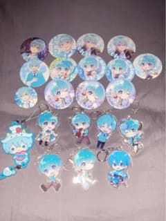 すとぷり　ころんくん　ころん　缶バッジ　アクリルキーホルダー　セットのサムネイル