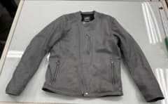 KADOYA K'S LEATHER シングルライダース グレー 3Lのサムネイル