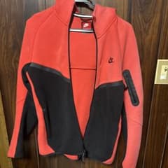 NIKE テックセットアップレッド×ブラックのサムネイル