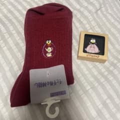 Spirited Away pin badge socks Boh Nezumi and flybird