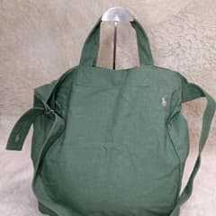 ポロラルフローレン】 2Way コットンキャンバス ショッパートート