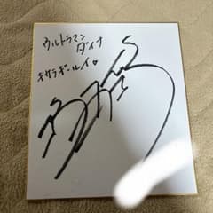 ウルトラマンダイナ 杉本彩直筆サイン色紙 - メルカリ