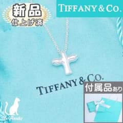 新品仕上げ済】 ティファニー バードクロス ネックレス ペンダント