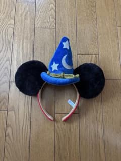 ミッキーカチューシャ　魔法使いの帽子のサムネイル