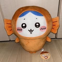 ちいかわハチワレ　カレーのお供たちBIGぬいぐるみ ちいかわ カレーのお供たちBIGぬいぐるみ ハチワレ【タグ付】 - メルカリ