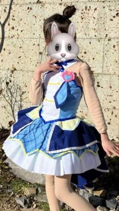 キュアキッス風 子供用衣装 キミとアイドルプリキュア キュアキッス