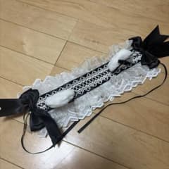 猫耳カチューシャ レースグローブ セット コスプレのサムネイル