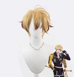 刀剣乱舞 刀剣男士 古備前信房 こびぜんのぶふさ ウィッグ コスプレ