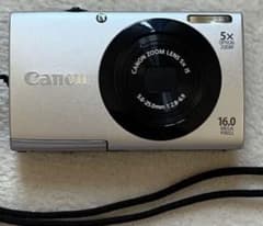 極美品 canon powershot A3400isデジカメコンデジシルバー - メルカリ
