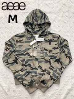 aeae カモフラージュ ショート丈パーカー 新品 - メルカリ