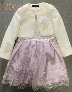 入学式 結婚式　女の子 フォーマル 120cmのサムネイル