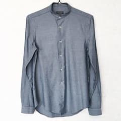 zara ノーカラー バンドカラー 長袖シャツのサムネイル