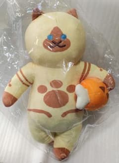 カプくじ SUIMIN×アイルー S賞 こんがり肉を運ぶアイルー ぬいぐるみ