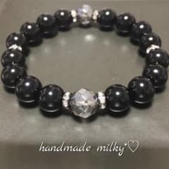 men's ブラックオニキス ブレスレットのサムネイル