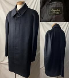 Oppulent カシミヤ100% ステンカラーコート Mサイズ 美品☆国内正規品☆カシミヤ100％ Oppulent ステンカラーコート LL