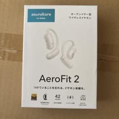 Anker AeroFit 2 ワイヤレスイヤホン シルバーホワイト - メルカリ