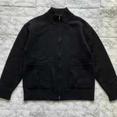 美品 MARGARET HOWELL 23AW ドライバーズニット ブラック - メルカリ