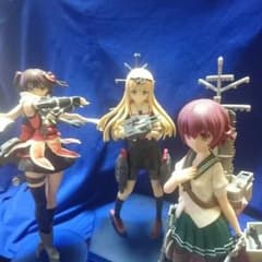 艦これフィギュア 3体 (ジャンク品扱いで)のサムネイル