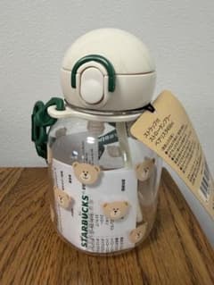 Starbucks ストラップ付 ストロータンブラー ベアリスタ 458ml - メルカリ