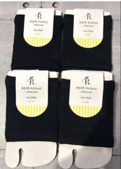 ⭐︎ロペピクニック⭐︎レディースヨガソックス 指なし＆かかとなし4足セット