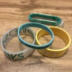 04 Limited Sazabys ラバーバンド 4本セット - メルカリ