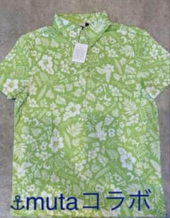 Shouta Asai 専用mutaアロハシャツ XL 緑のサムネイル