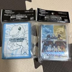 デジモンカードゲーム オフィシャルカードスリーブ 2種セットのサムネイル