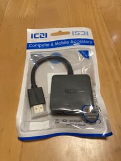【新品未使用】ICZI HDMI to VGA 変換アダプタ 変換ケーブル - 3