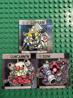 元祖SDガンダムスナック１シール 3枚セット バラ売り不可のサムネイル
