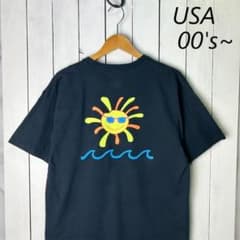 Thumbnail of USA古着 00s～ holden beach 両面SUNプリントTシャツ L
