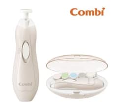 Combi 赤ちゃんとママのネイルケアセット コットンベージュ　説明書ありのサムネイル