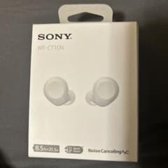 SONY WF-C710Nワイヤレスイヤホン 本体 ホワイト - メルカリ