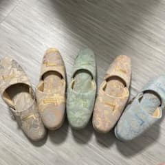 LANCEL 室内用スリッパ 5足セットのサムネイル