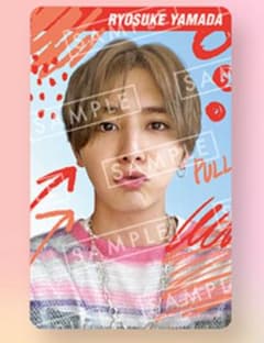 山田涼介　セルフィークリアカード　Hey!Say!JUMP PULL UP!のサムネイル