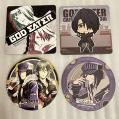 GOD EATER ギルバート ハルオミ リンドウ カフェ 特典 コースター 