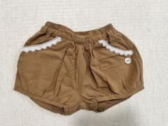 futafuta ハーフパンツ 80 ブラウン レースのサムネイル