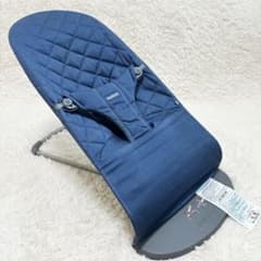 BABYBJORN バウンサー ネイビー キルティング ベビー 匿名発送 - メルカリ