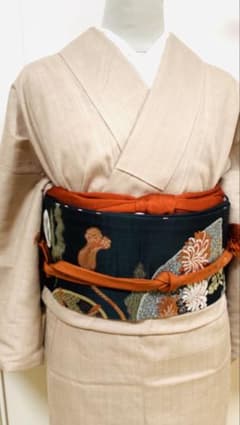 美品・着物フルセット（背中に1つ紋入り）　着物初心者さんにオススメのサムネイル