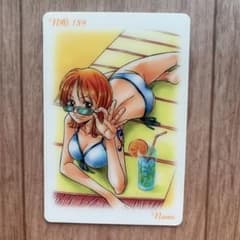 ONE PIECE ワンピース NO.189 ナミ 海賊王 グミ カード 水着 - メルカリ