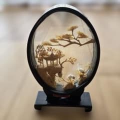 中国伝統美術品コルク細工 - メルカリ