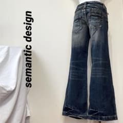 semantic design フレア Y2K 平成 archive グランジ - メルカリ