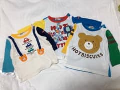 ホットビスケッツ　ミキハウス Tシャツ 70のサムネイル
