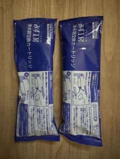 takagi 蛇口一体型浄水器 みず工房 浄水器交換カートリッジ 未開封品　2個のサムネイル