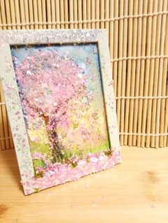 開運絵画　アート　インテリア　春　桜　さくら　　季節　運気のサムネイル