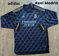 レアル・マドリード アウェイユニフォーム 2XL ネイビー 長袖