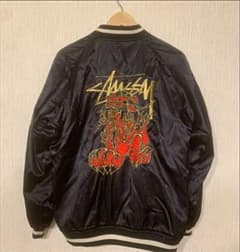 【売り切り】Stussy リバーシブルスカジャンのサムネイル